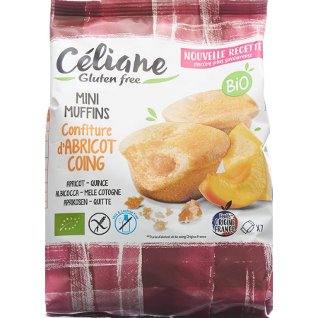 Celiane Mini-Muffins Aprikosen Glutenfrei 200g