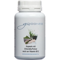 Goodness Chlorella Pulv Vit B12 Kapseln 600mg 90 Stück