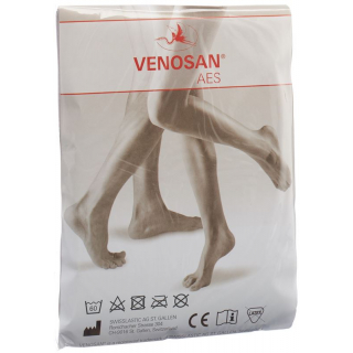 Venosan Aes Ag XL Long Open Белый 1 пара