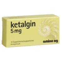 Ketalgin Zäpfchen 5mg 10 Stück