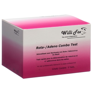 Willi Fox Rota-Adenovirus combo test 5 pcs