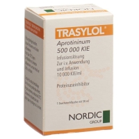 Trasylol Infusionslösung 500000 Kie Durchstechflasche 50ml Trasylol Infusionslösung 500000 Kie Durchstechflasche 50ml