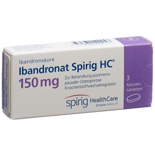 Ibandronat Spirig HC 150mg Monatstabl 3 Stück