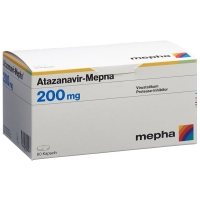 Атазанавир Мефа капсулы 200мг 60шт. Атазанавир Мефа капсулы 200мг 60шт.
