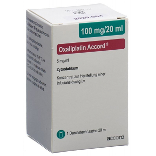 Oxaliplatin Accord Infusionskonzentrat 100mg/20ml (neu)