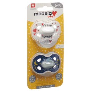 MEDELA Baby Nuggi Day&amp;Night 6–18 лет на грудном вскармливании