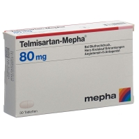 ТЕЛМИСАРТАН Мефа табл 80 мг ТЕЛМИСАРТАН Мефа табл 80 мг