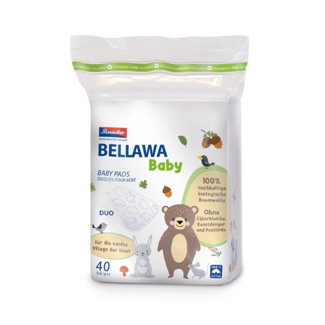 Детские ватные диски BELLAWA.