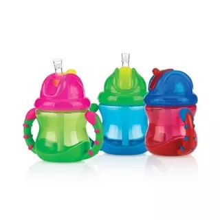 Nuby Trinkhalmtasse FlipN’Sip