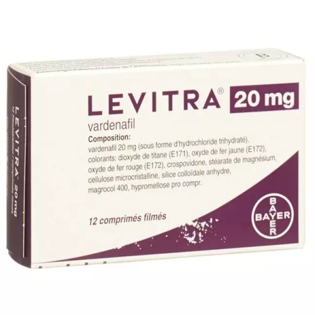 Levitra 20 mg 12 filmtablets Levitra 20 mg 12 filmtablets