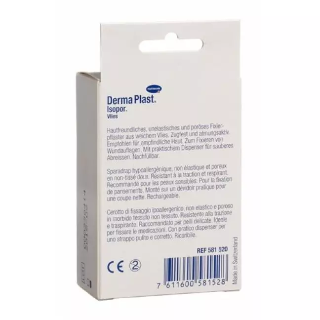 Dermaplast Isopor фиксирующий пластырь 10мX2.5см Weiss mit Dispenser Dermaplast Isopor фиксирующий пластырь 10мX2.5см Weiss mit Dispenser