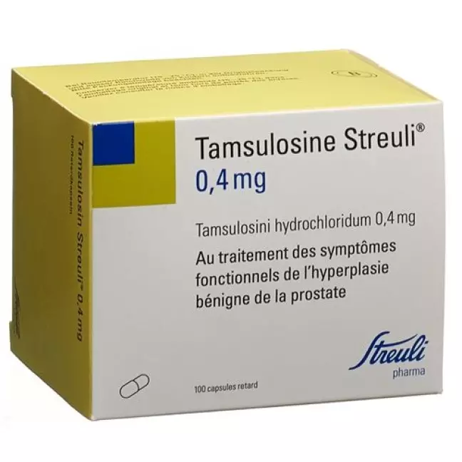 Tamsulosin Streuli 0.4 mg 100 Retard Kaps Tamsulosin Streuli 0.4 mg 100 Retard Kaps