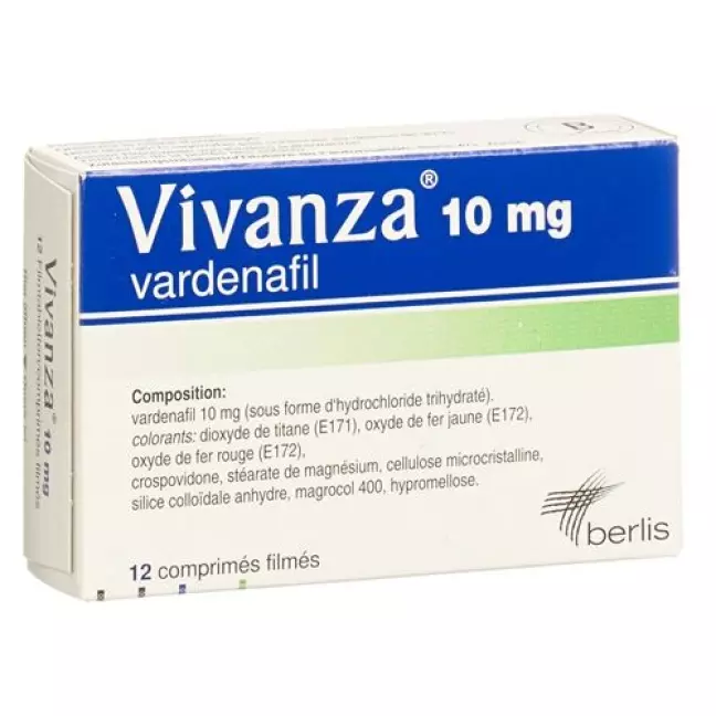 Vivanza 10 mg 12 filmtablets Vivanza 10 mg 12 filmtablets