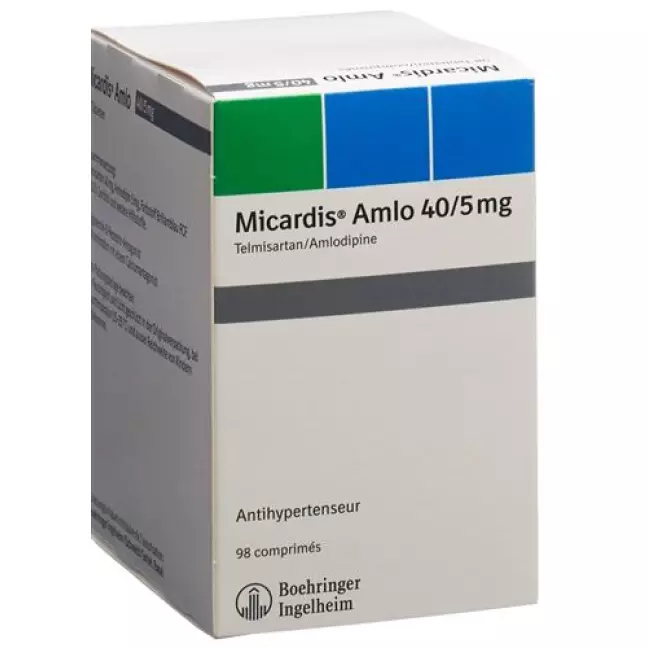 Micardis Amlo 40/5 mg 98 tablets Micardis Amlo 40/5 mg 98 tablets