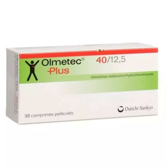 Olmetec Plus 40/12.5 98 filmtablets Olmetec Plus 40/12.5 98 filmtablets
