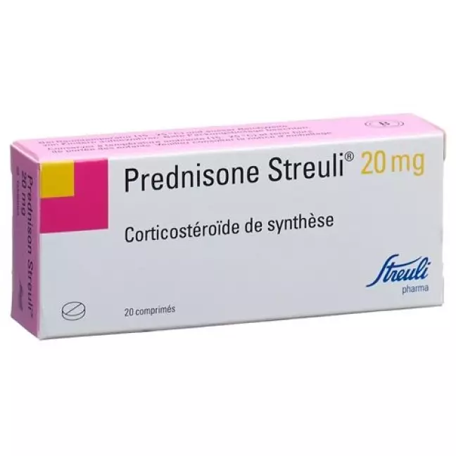 Prednison Streuli 20 mg 20 tablets Prednison Streuli 20 mg 20 tablets