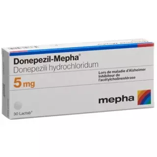 Донепезил Мефа 5 мг 30 таблеток покрытых оболочкой 