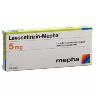 Левоцетиризин Мефа 5 мг 10 таблеток покрытых оболочкой 