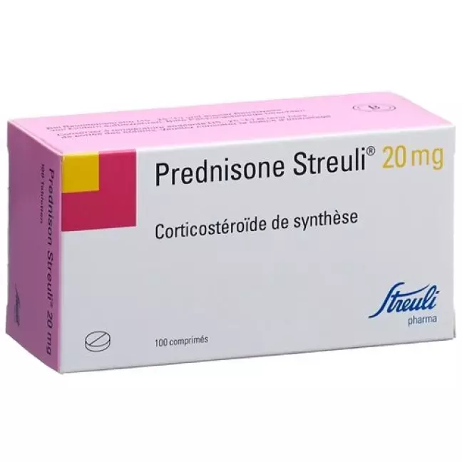 Prednison Streuli 20 mg 100 tablets Prednison Streuli 20 mg 100 tablets