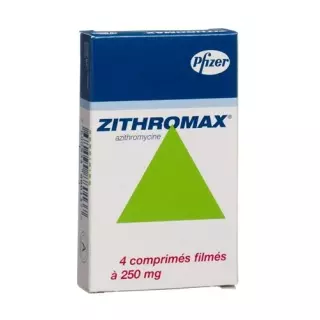 Zithromax 250 mg 4 filmtablets