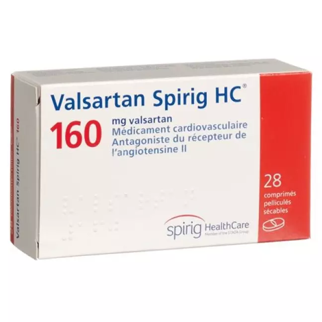 Valsartan Spirig 160 mg 28 filmtablets Valsartan Spirig 160 mg 28 filmtablets