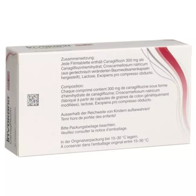 Invokana 300 mg 30 filmtablets Invokana 300 mg 30 filmtablets