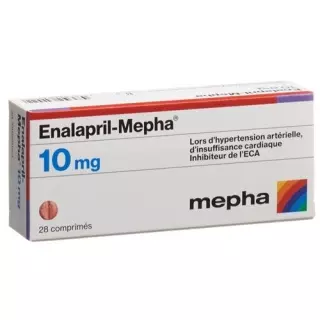 Enalapril Mepha 10 mg 28 tablets