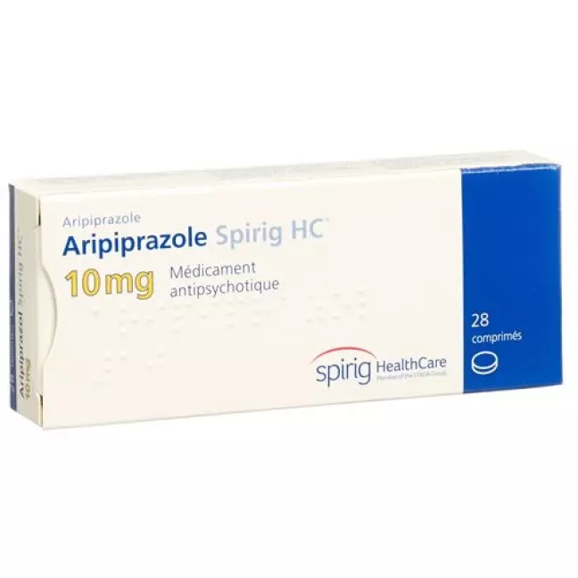 Aripiprazol Spirig 10 mg 28 tablets Aripiprazol Spirig 10 mg 28 tablets