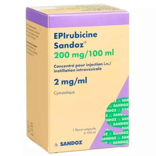 Epirubicin Sandoz 200 mg/100 ml Epirubicin Sandoz 200 mg/100 ml