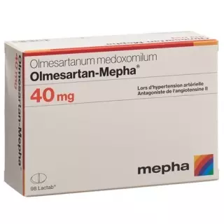 Олмесартан Мефа 40 мг 98 таблеток покрытых оболочкой