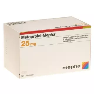 METOPROLOL MEPHA DEPO 25MG