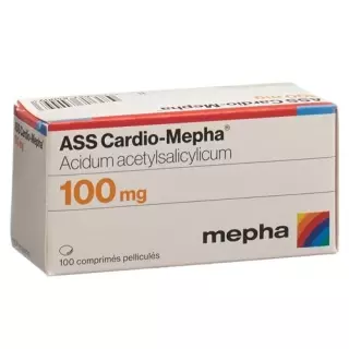 АСС Кардио Мефа 100 мг 100  таблеткок покрытых пленочной оболочкой в блистерной упаковке