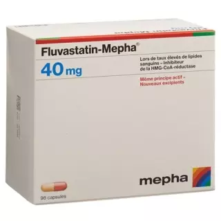 Флувастатин Мефа 40 мг 98 капсул