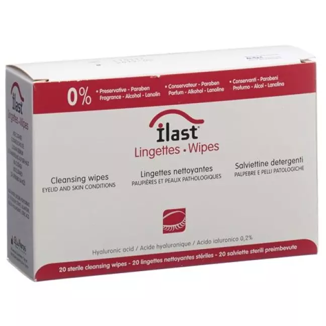 Ilast очищающие салфетки 20 штук Ilast очищающие салфетки 20 штук