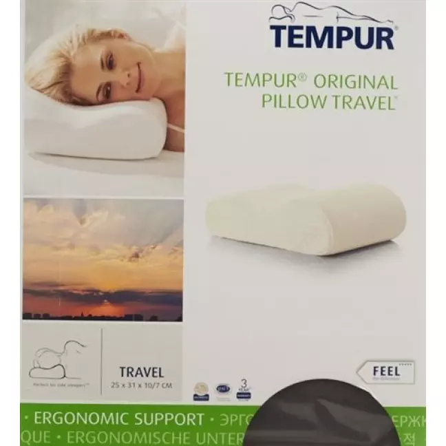 TEMPUR REISEKISSEN GRAU TEMPUR REISEKISSEN GRAU