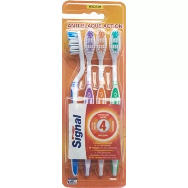Signal Anti-Plaque Action Family Pack 4 штуки Signal Anti-Plaque Action Family Pack 4 штуки