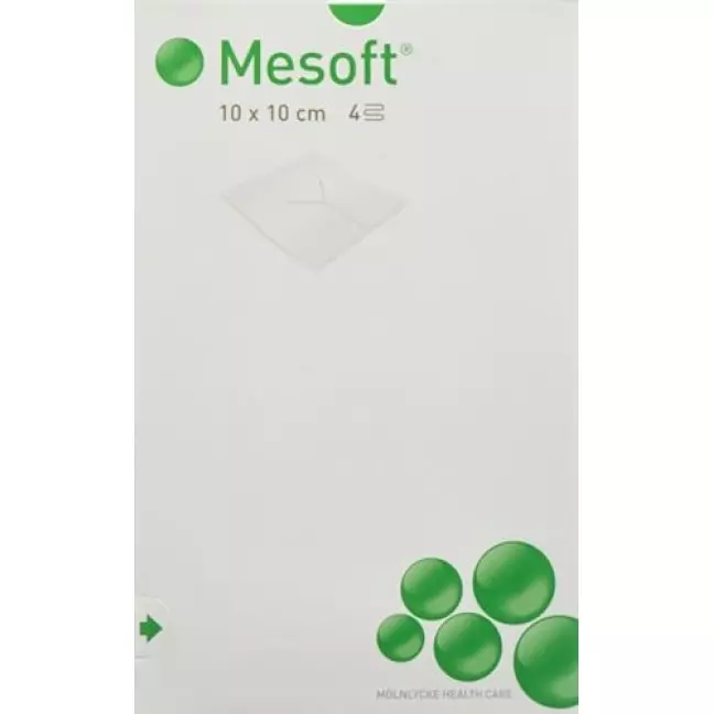 Mesoft Schlitzkompresse 10x10см 130 штук Mesoft Schlitzkompresse 10x10см 130 штук