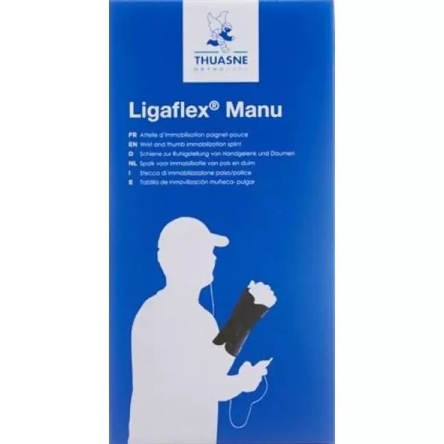 Thuasne Ligaflex Manu Handgelenkband Grosse 1 Links Schwarz Thuasne Ligaflex Manu Handgelenkband Grosse 1 Links Schwarz