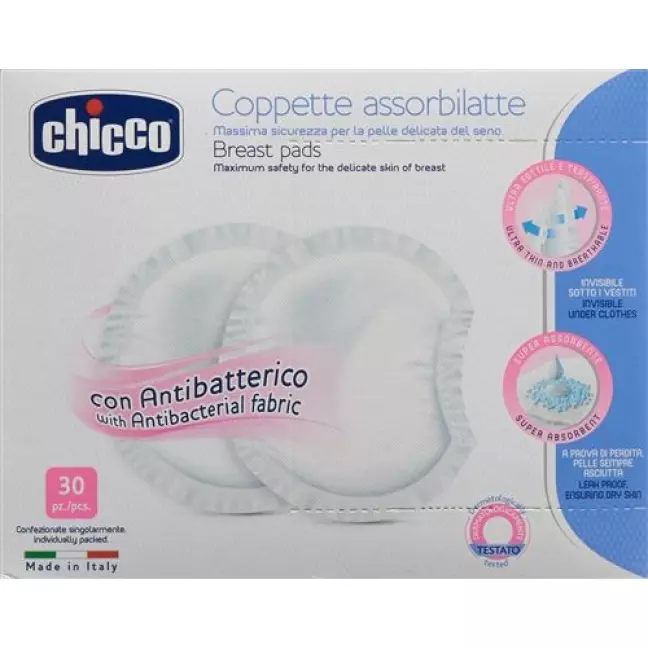 Chicco Stilleinlage Leicht U Sicher Antibak 30 штук Chicco Stilleinlage Leicht U Sicher Antibak 30 штук