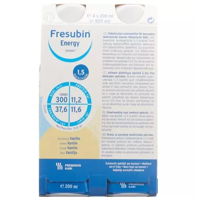 FRESUBIN ENERGY DRINK VANILLE FRESUBIN ENERGY DRINK VANILLE
