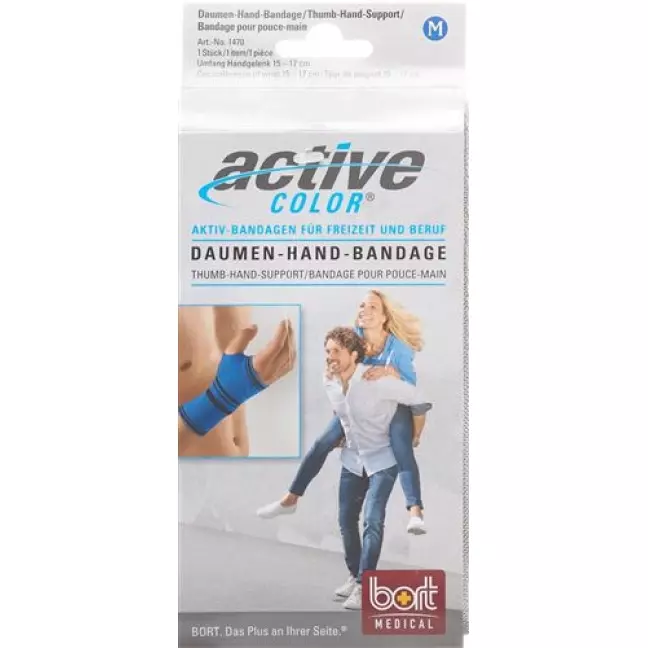 Bort Activecolor Daumen-hand-bandage размер M Blau Bort Activecolor Daumen-hand-bandage размер M Blau