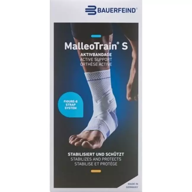MalleoTrain S Aktivband Sprunggelenk размер 2 Rechts Titan