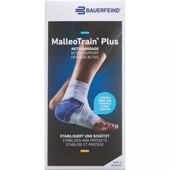 Malleotrain Plus Sprunggelenkbandage размер 3 Rechts Titan Malleotrain Plus Sprunggelenkbandage размер 3 Rechts Titan