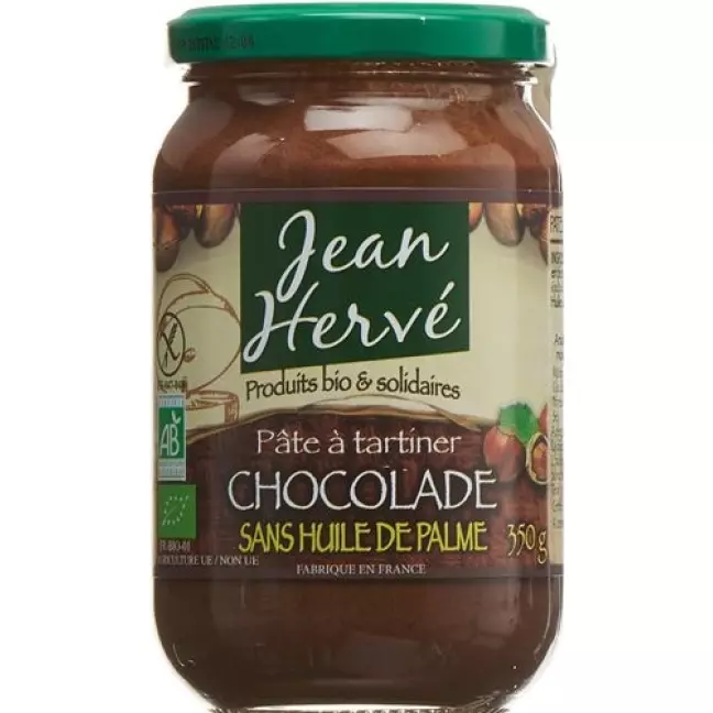 Jean Herve Chocolade Sans Huile De Palme 350г Jean Herve Chocolade Sans Huile De Palme 350г