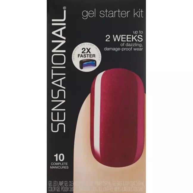 Fingrs Sensationail Starter Kit Raspberry Wine Fingrs Sensationail Starter Kit Raspberry Wine