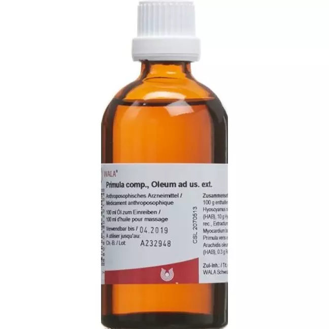 Wala Primula Comp Oleum 100 ml Wala Primula Comp Oleum 100 ml