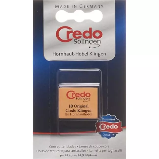 Credo Ersatzklingen Hornhauthobel 2x 10 штук Credo Ersatzklingen Hornhauthobel 2x 10 штук