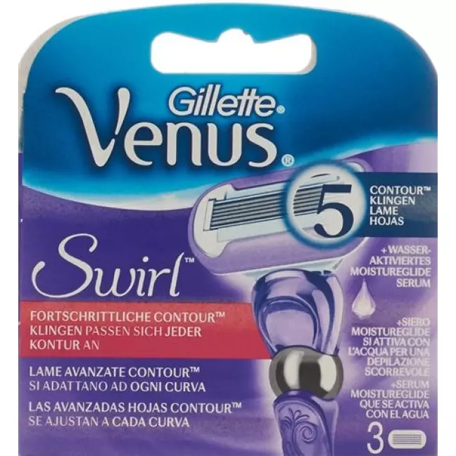Gillette Venus Swirl Systemklingen 3 штуки Gillette Venus Swirl Systemklingen 3 штуки