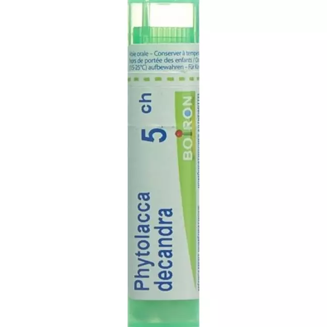 Boiron Phytolacca Decandra в гранулах C 5 4г Boiron Phytolacca Decandra в гранулах C 5 4г