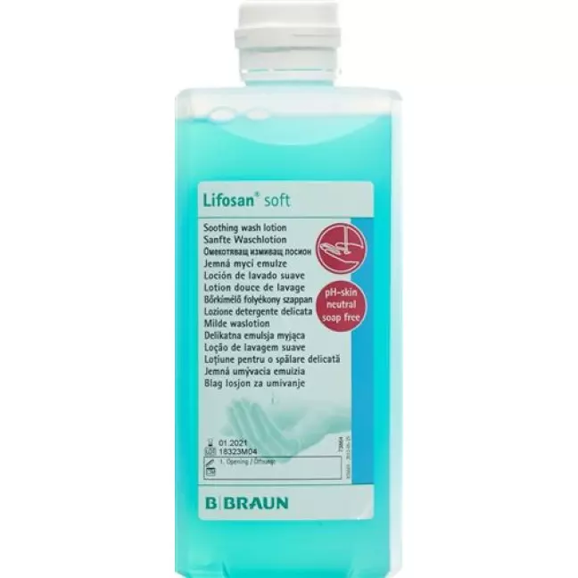 Lifosan Soft лосьон для мытья 500мл Lifosan Soft лосьон для мытья 500мл